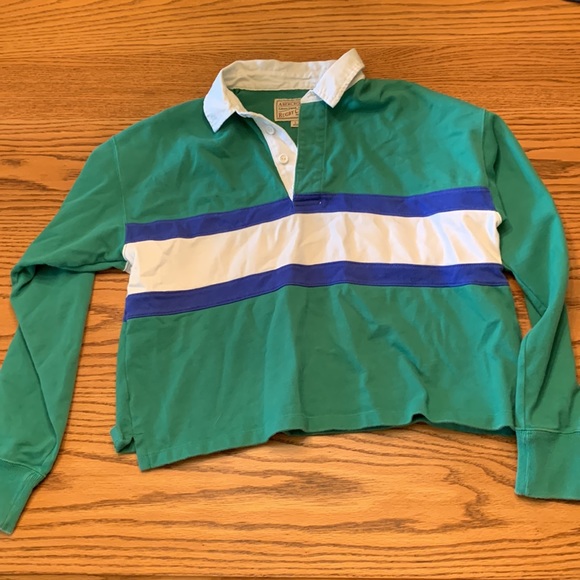 Abercrombie & Fitch Tops Abercrombie Rugby Shirt Poshmark